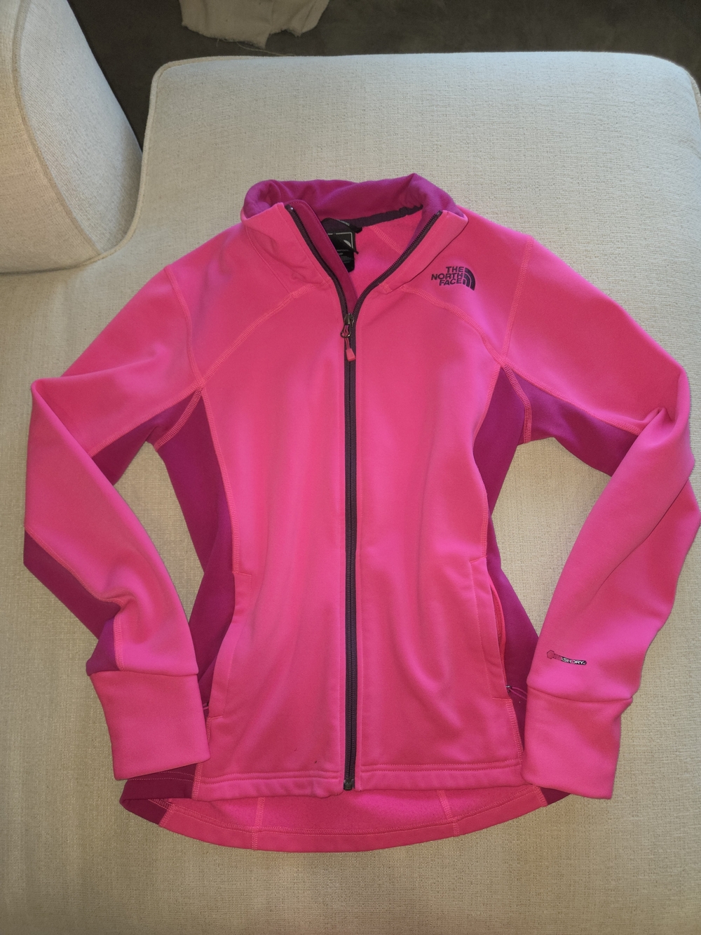 The North Face Women's Pink Full-Zip Jacket